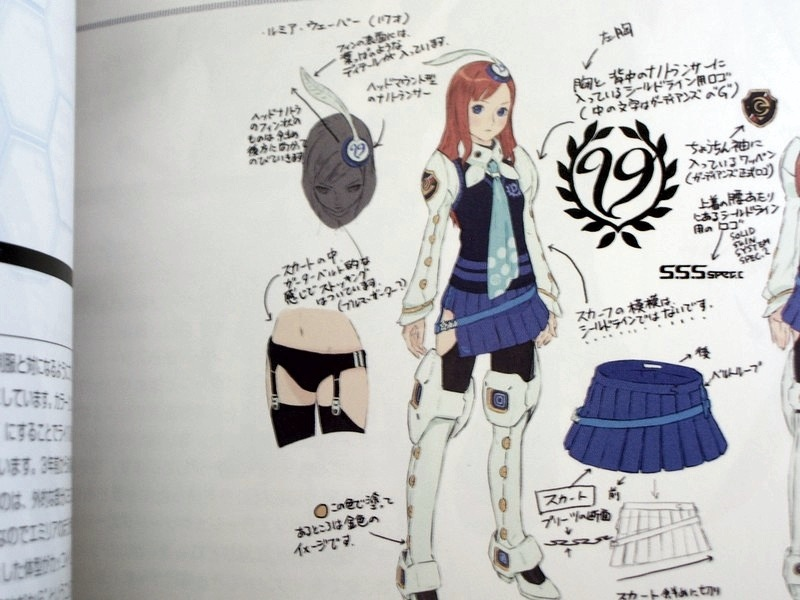 Illustration for article titled NSFW: Phantasy Star Portable 2 Character Designs Are "Detailed"